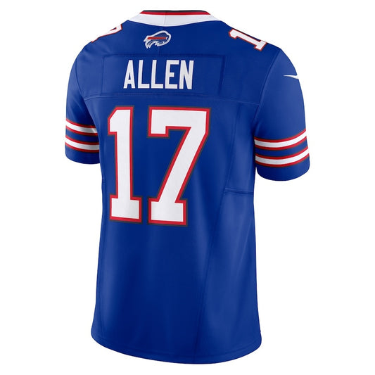 B.Bills Josh Allen Royal Vapor F.U.S.E. Limited Jersey Stitched American Football Jersey