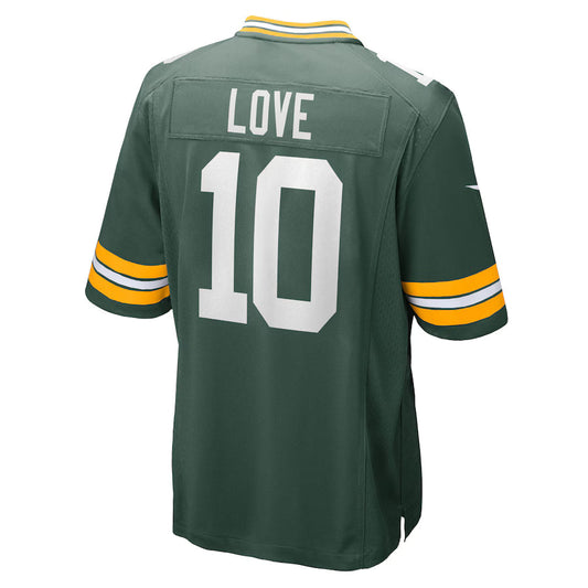 GB.Packers #10 Jordan Love Green Game Jersey Stitched American Football Jerseys