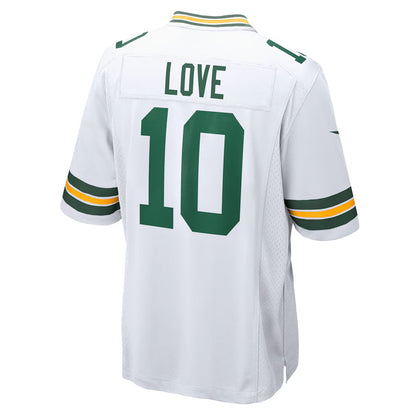 GB.Packers #10 Jordan Love White Game Jersey Stitched American Football Jerseys