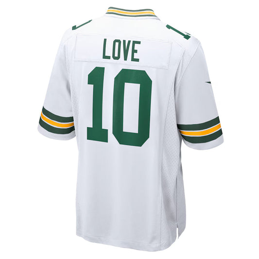 GB.Packers #10 Jordan Love White Game Jersey Stitched American Football Jerseys