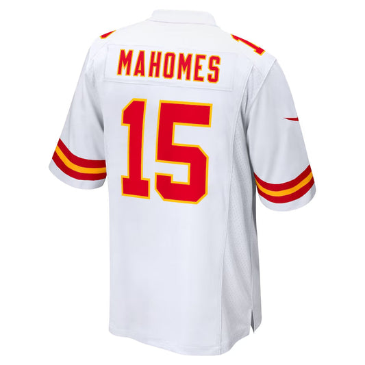 KC.Chiefs #15 Patrick Mahomes White Game Jersey Stitched American Football Jerseys